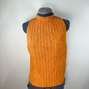 Zara sleeveless crop top L